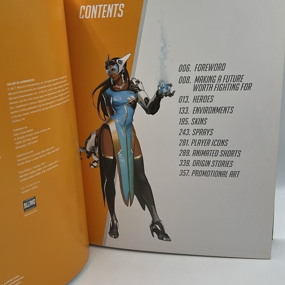 The Art of Overwatch Hardcover Book - Picture 2 of 6